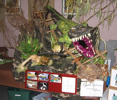 Tác phẩm nghệ thuật từ rau củ - 7