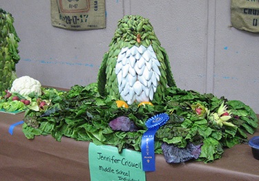 Tác phẩm nghệ thuật từ rau củ - 9