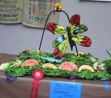 Tác phẩm nghệ thuật từ rau củ - 13