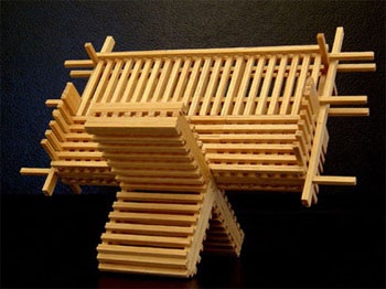 Sáng tạo từ tăm tre - 4 Sáng tạo từ tăm tre - 4