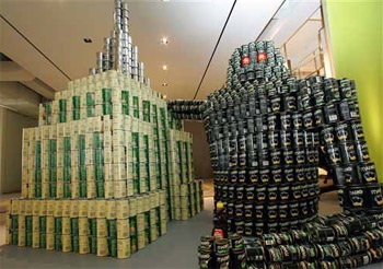 Tác phẩm nghệ thuật từ đồ hộp - 1