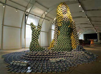 Tác phẩm nghệ thuật từ đồ hộp - 4