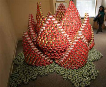 Tác phẩm nghệ thuật từ đồ hộp - 5