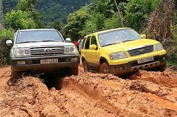  Offroad Pù Luông - Cư dân mạng "trốn phố, về rừng”  - 2