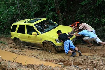 Offroad Pù Luông - Cư dân mạng "trốn phố, về rừng”  - 6