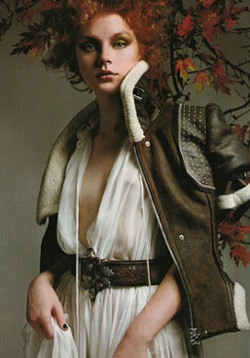 Mong manh như Jessica Stam  - 8