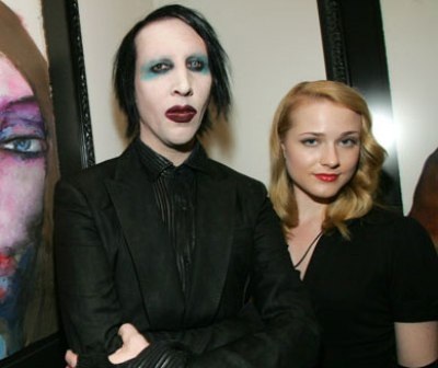 Evan Rachel Wood chia tay rocker lập dị Marilyn Manson  - 1
