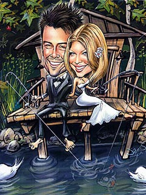 Xem thiệp mời đám cưới của Fergie và Josh Duhamel - 3