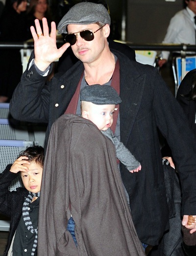 Brangelina đưa 6 con tới Nhật Bản - 9