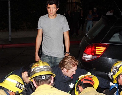 Orlando Bloom bị đâm xe - 2