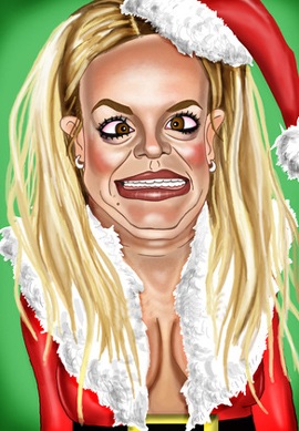 Britney Spears vào tranh biếm họa - 2