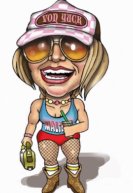 Britney Spears vào tranh biếm họa - 7