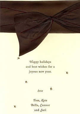Katie Holmes thiết kế thiệp mừng Giáng Sinh - 1