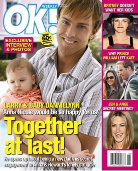 Con gái Anna Nicole Smith xuất hiện trên OK! - 1