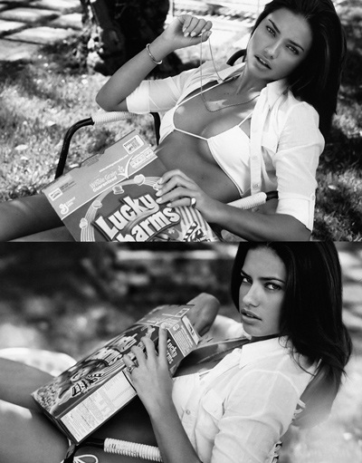 Chùm ảnh “lạ” của siêu mẫu Adriana Lima    - 9