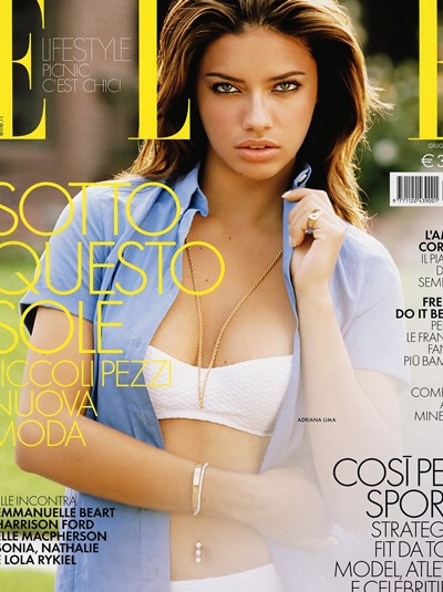 Chùm ảnh “lạ” của siêu mẫu Adriana Lima    - 1