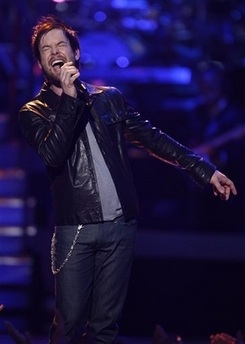 David Cook trở thành thần tượng âm nhạc Mỹ 2008 - 2 David Cook trở thành thần tượng âm nhạc Mỹ 2008 - 2
