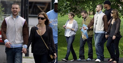 Justin Timberlake chạy bộ cùng Jessica Biel - 2 Justin Timberlake chạy bộ cùng Jessica Biel - 2