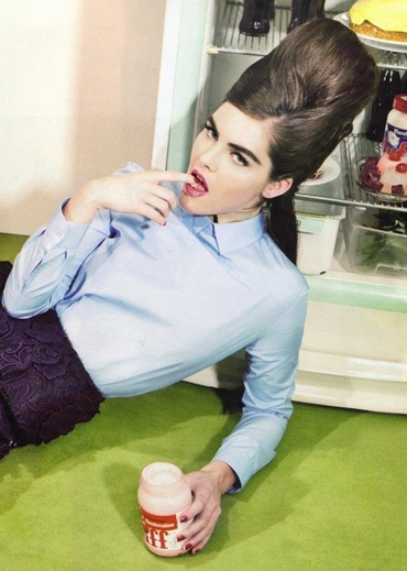 Hilary Rhoda: Đẹp xinh như búp bê - 7