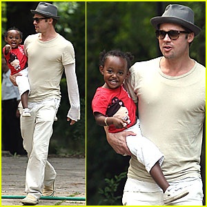 Gia đình Brangelina vui chơi ở Pháp - 2 Gia đình Brangelina vui chơi ở Pháp - 2