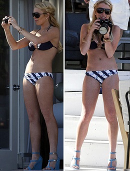 Lindsay Lohan tổ chức tiệc mừng sinh nhật trên bãi biển - 1