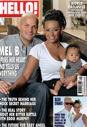 Mel B: Rạng ngời hạnh phúc trên tạp chí Hello - 1