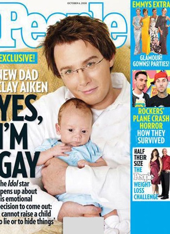 Clay Aiken: “Không muốn giấu con giới tính của mình” - 1 Clay Aiken: “Không muốn giấu con giới tính của mình” - 1