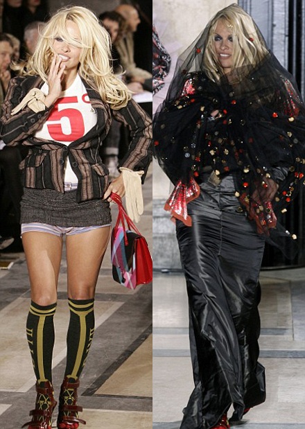 “Quả bom sex” lộ ngực trên sàn catwalk  - 2