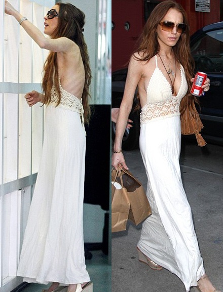 Lindsay Lohan gầy… giơ xương sườn - 3 Lindsay Lohan gầy… giơ xương sườn - 3