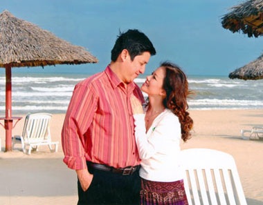 Chí Trung - Ngọc Huyền đưa tình cảm vợ chồng lên phim - 2