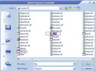 Thiết lập để Windows XP tự chống phân mảnh đĩa - 2