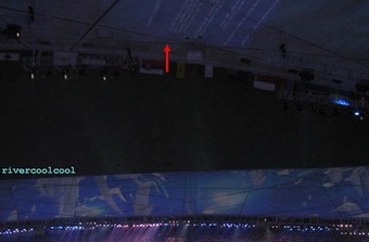 "Màn hình xanh chết chóc" cùng khai mạc Olympic Bắc Kinh - 3 "Màn hình xanh chết chóc" cùng khai mạc Olympic Bắc Kinh - 3