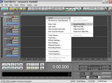 Biểu diễn Karaoke ấn tượng bằng Cool Edit Pro - 1