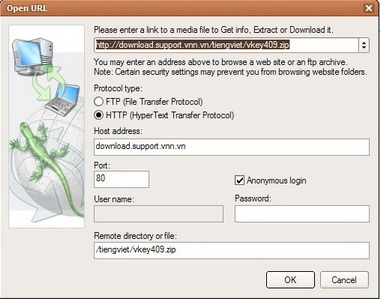 Tải chọn lọc một phần file nén với LoadScout - 1