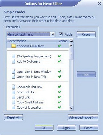 Những thủ thuật giúp giấu đi Bookmark của Firefox - 2