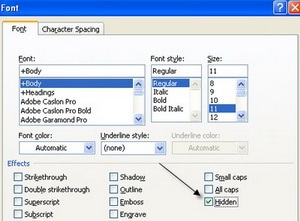 “Viết mật thư” với Microsoft Word - 2