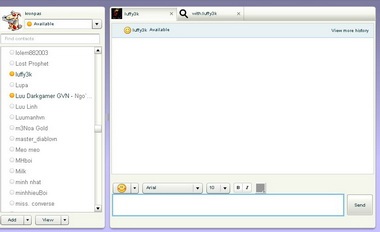 Làm quen với chat trên web thay thế Yahoo Messenger - 4