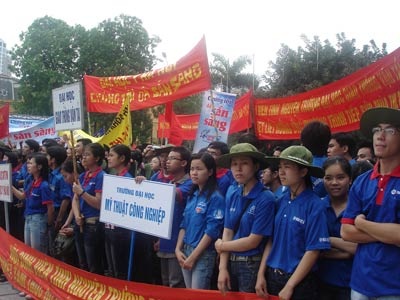 Khai mạc Đại hội sinh viên TP.Hà Nội lần thứ V - 1 Khai mạc Đại hội sinh viên TP.Hà Nội lần thứ V - 1