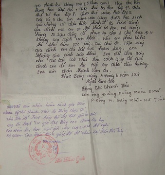 Cô học sinh giỏi tỉnh trước nguy cơ bỏ học - 1