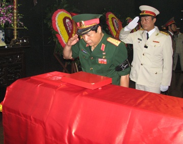 Lễ viếng Thượng tướng, Giáo sư Hoàng Minh Thảo - 6