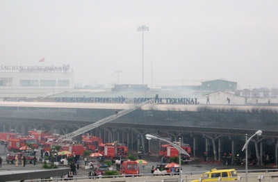 Cháy nhà ga sân bay Tân Sơn Nhất - 2 Cháy nhà ga sân bay Tân Sơn Nhất - 2