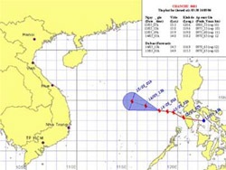 Không có chuyện bão Chanchu "đột ngột đổi hướng" - 2