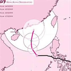 Không có chuyện bão Chanchu "đột ngột đổi hướng" - 5