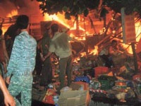 Chùm ảnh vụ cháy chợ Hà Đông - 4