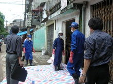 Khu vực rò phóng xạ đã an toàn - 1 Khu vực rò phóng xạ đã an toàn - 1