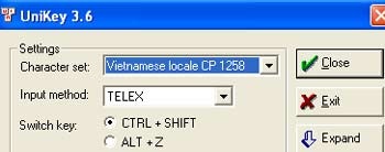 Viết status Yahoo Messenger bằng tiếng Việt - 4 Viết status Yahoo Messenger bằng tiếng Việt - 4