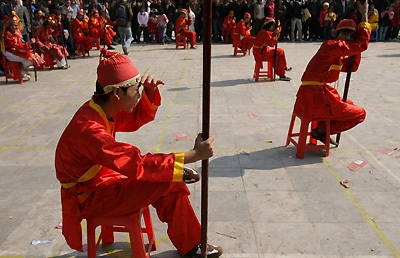 Gò Đống Đa khai hội trong tiết xuân đẹp - 9