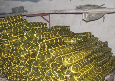 Bánh chưng thành Vinh hối hả những mẻ cuối - 6