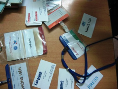 Bắt giữ một nhà báo “dỏm” tại TPHCM - 2