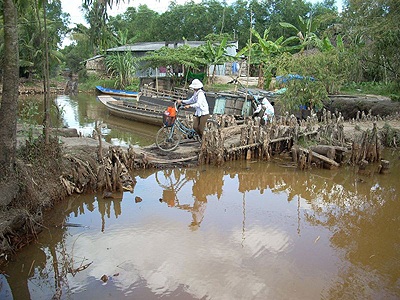 ĐBSCL: Nước mặn xâm nhập đến 70 km - 1 ĐBSCL: Nước mặn xâm nhập đến 70 km - 1